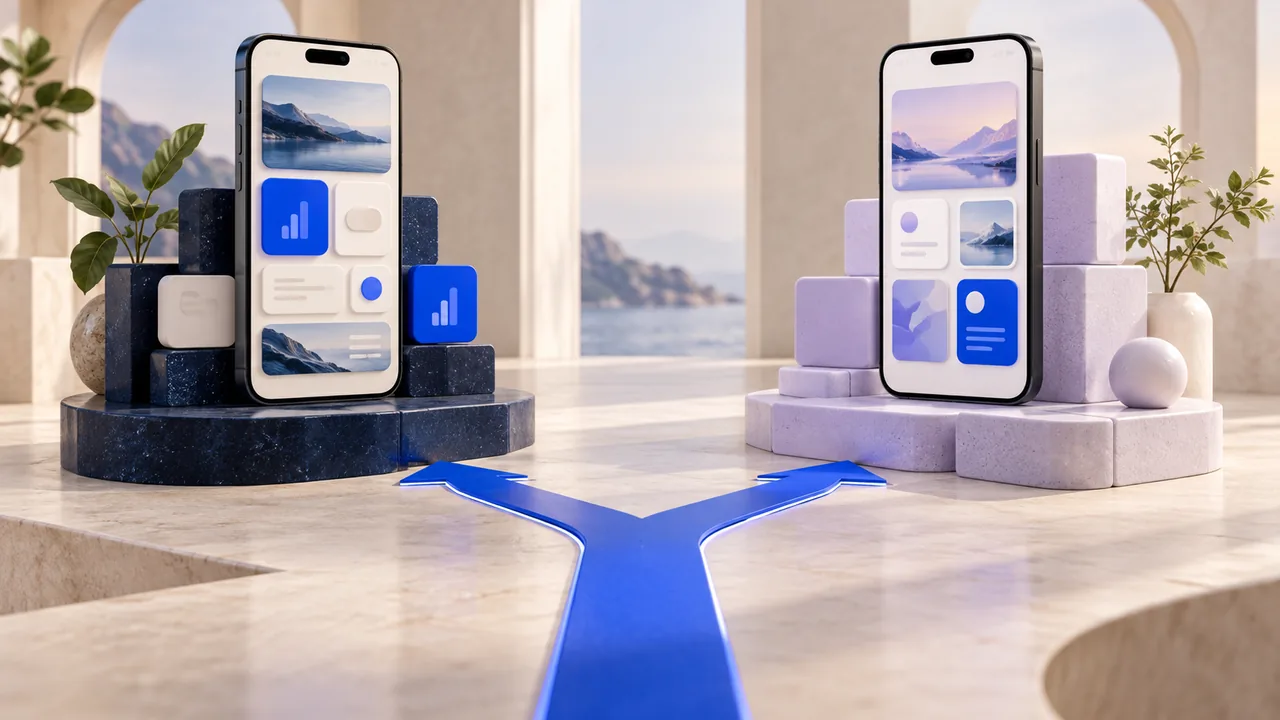 Two paths for an application: improve existing modules or rebuild its foundation.